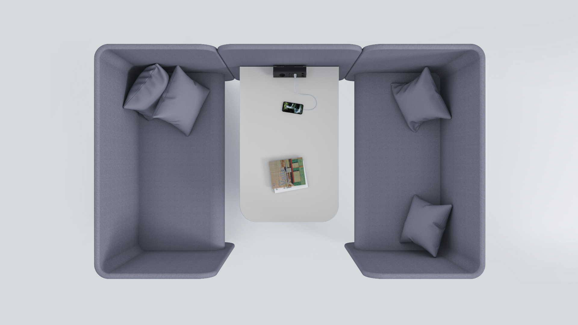办公屏风|屏风工作站|MK(中国)一站式服务官网|设计师家具|Hug Modular Pods 工作卡位