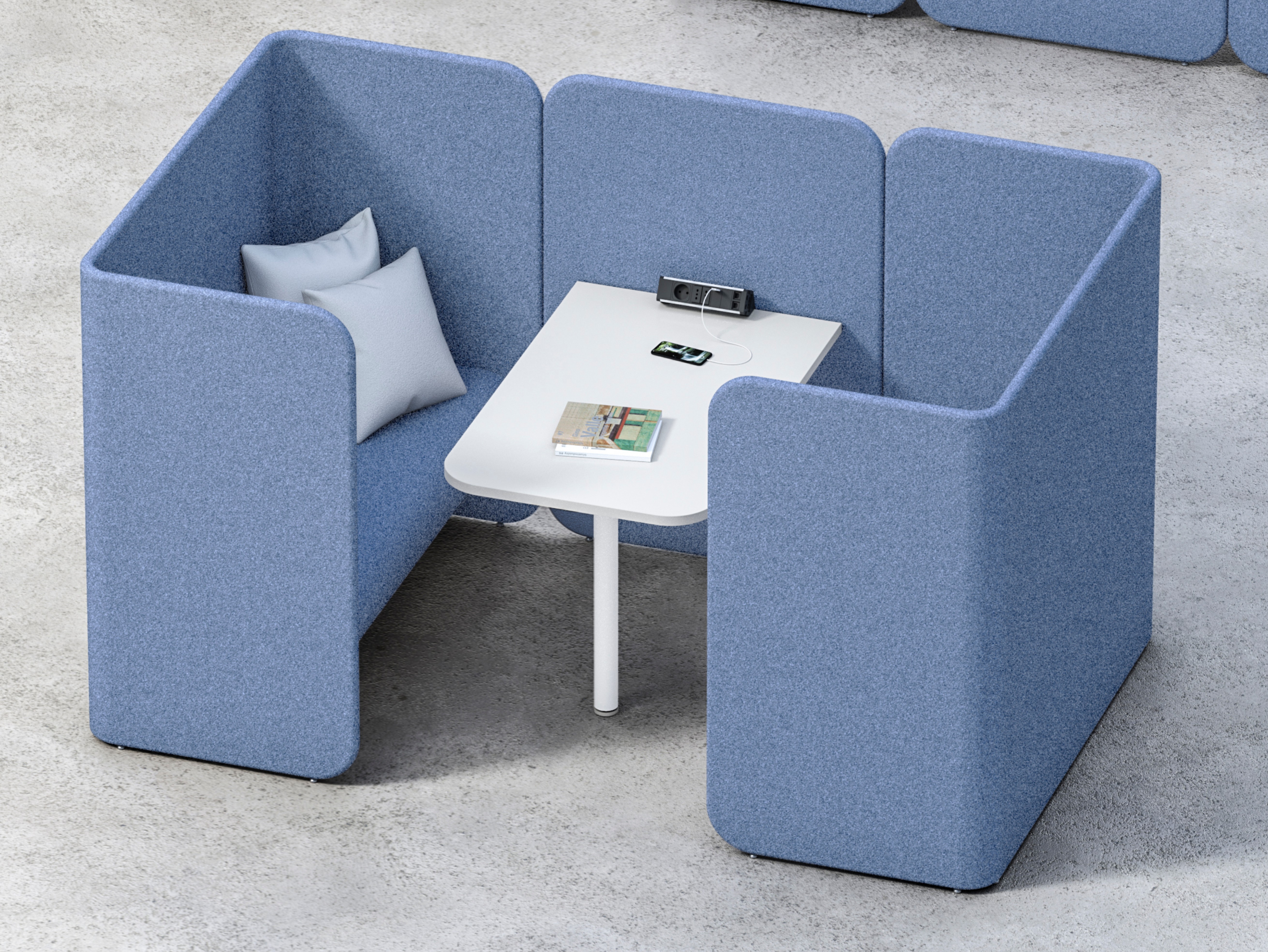 办公屏风|屏风工作站|MK(中国)一站式服务官网|设计师家具|Hug Modular Pods 工作卡位