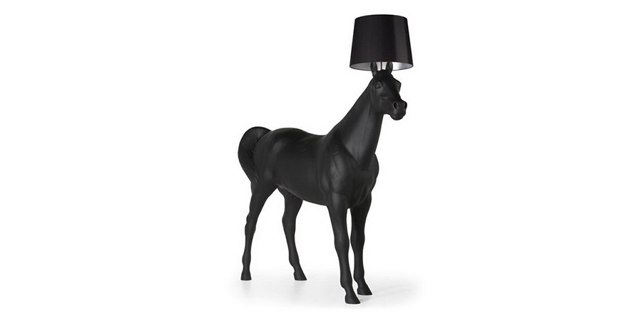[MK官网 - 灯饰|落地灯|MK(中国)一站式服务官网|设计师家具|荷兰 Moooi Horse Lamp 动物系列 黑马 落地灯]
